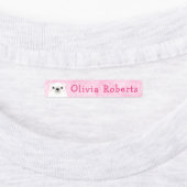 Kledingetiketten voor beren met een nodulair  labels (Aangebracht)