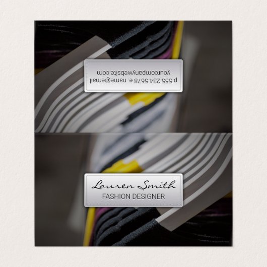 Kledinghangers Visitekaartje (Buitenkant ongevouwen)