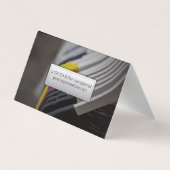 Kledinghangers Visitekaartje (Achterkant)