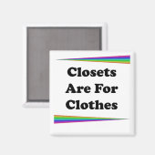 Kledingkasten zijn voor kleren magneet (Voorkant / Achterkant)
