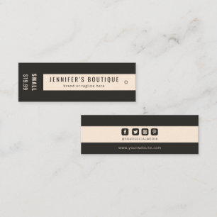 Kledingkleding Labels donkerbruine donkerbruine La