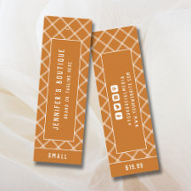 Kledinglabels Kleine Zakelijke Preppy Prijskaartje