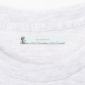Kledinglabels voor kinderen met zeeleven-motief labels (Aangebracht)
