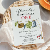  kledinglijn O-Fish-Ally Een 1e verjaardag Kaart