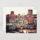 Kledinglijnen en Graffiti Briefkaart (Voorkant / Achterkant)