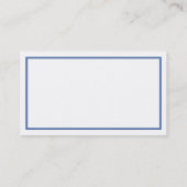 Kledingmakerij, naaister visitekaartje (Achterkant)