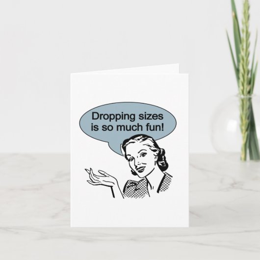 Kledingmaten Verliezen Is Zo Leuk Kaart (Voorkant)