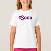 Kledingmeisjes Coco T-shirt (Voorkant)