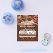 Kledingpotten, pottenklassen, potten Adverteren Flyer (Enkel)