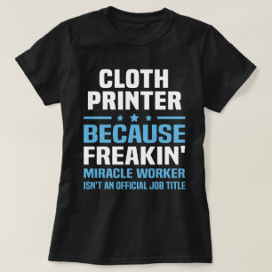 Kledingprinter T-shirt
