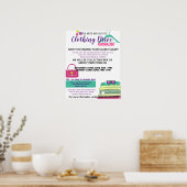 kledingstation PTA-poster voor fondsenwerving PTO Poster (Keuken)