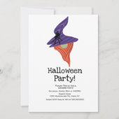 Kledingstuk Halloween Feest Kabouter Doodles Kaart (Voorkant)