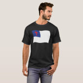 Kledingstuk met vlag van het christendom t-shirt (Voorkant volledig)