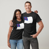 Kledingstuk met vlag van het christendom t-shirt (Unisex)