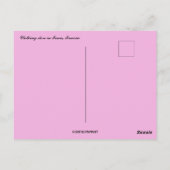 Kledingwinkel en bloemen in Tunesië Briefkaart (Achterkant)