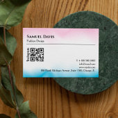 Kledingwinkel Holografisch verloop Vrouwelijk Visitekaartje