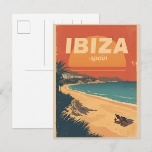 kledingwinkel Ibiza Spanje Balearen cadeaus Briefkaart