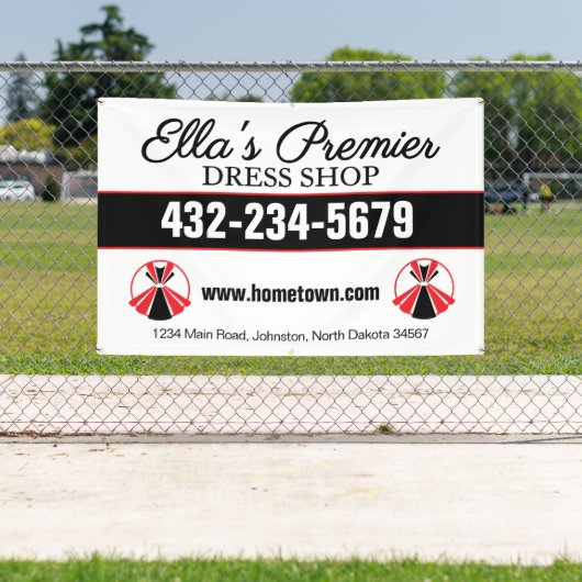 Kledingwinkel Spandoek (Insitu)