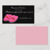 Kledingwinkel voor kleding voor slaapkleding visitekaartje (Voorkant / Achterkant)