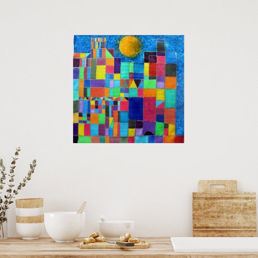 Klee 1 poster (Keuken)