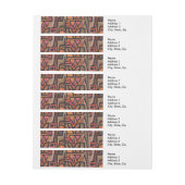 Klee Abstract Bos Expressionistische Moderne Kunst Adreslabel Wikkel (Vel)