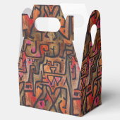 Klee Abstract Bos Expressionistische Moderne Kunst Bedankdoosjes (Geopend)