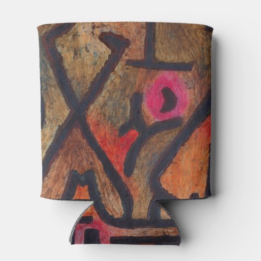 Klee Abstract Bos Expressionistische Moderne Kunst Blikjeskoeler (Achterkant)