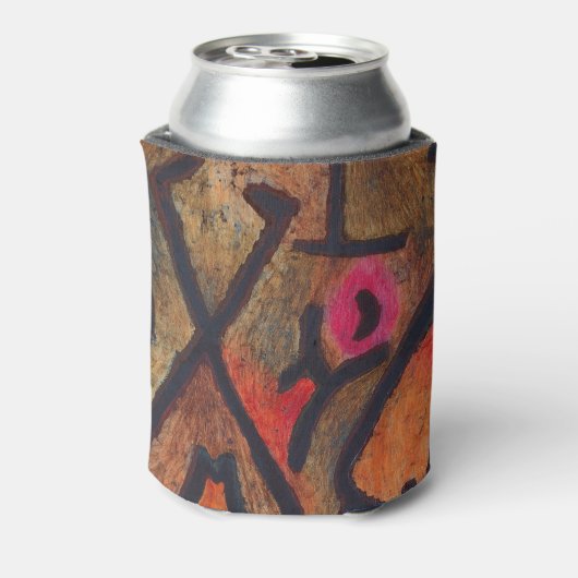 Klee Abstract Bos Expressionistische Moderne Kunst Blikjeskoeler (Blikje Achterkant)