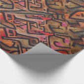 Klee Abstract Bos Expressionistische Moderne Kunst Cadeaupapier (Hoek)