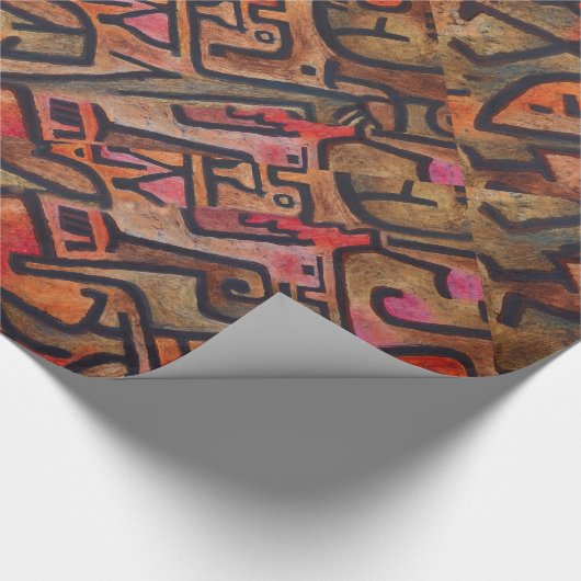 Klee Abstract Bos Expressionistische Moderne Kunst Cadeaupapier (Hoek)