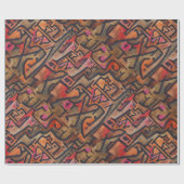 Klee Abstract Bos Expressionistische Moderne Kunst Cadeaupapier (Vlak)