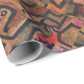 Klee Abstract Bos Expressionistische Moderne Kunst Cadeaupapier (Rol Hoek)