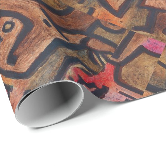 Klee Abstract Bos Expressionistische Moderne Kunst Cadeaupapier (Rol Hoek)