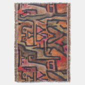 Klee Abstract Bos Expressionistische Moderne Kunst Deken (Voorkant Verticaal)