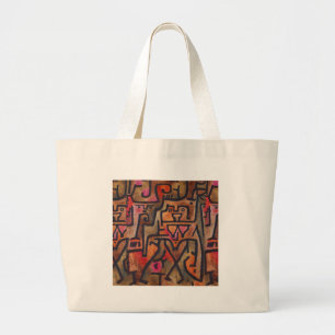 Klee Abstract Bos Expressionistische Moderne Kunst Grote Tote Bag