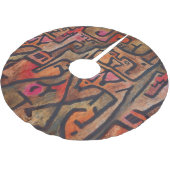 Klee Abstract Bos Expressionistische Moderne Kunst Kerstboom Rok (Gekanteld)