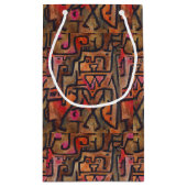 Klee Abstract Bos Expressionistische Moderne Kunst Klein Cadeauzakje (Achterkant)