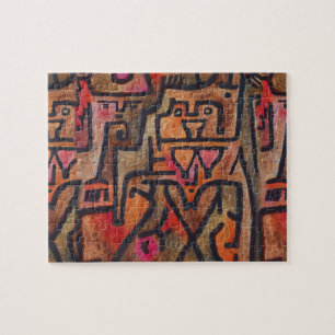 Klee Abstract Bos Expressionistische Moderne Kunst Legpuzzel