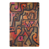 Klee Abstract Bos Expressionistische Moderne Kunst Mini Klembord (Achterkant)