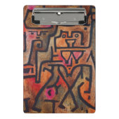 Klee Abstract Bos Expressionistische Moderne Kunst Mini Klembord (Voorkant)