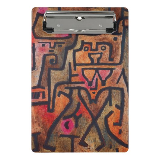 Klee Abstract Bos Expressionistische Moderne Kunst Mini Klembord (Voorkant)