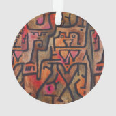 Klee Abstract Bos Expressionistische Moderne Kunst Ornament (achterkant)