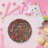 Klee Abstract Bos Expressionistische Moderne Kunst Papieren Bordje (Feest)