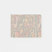 Klee Abstract Bos Expressionistische Moderne Kunst Post-it® Notes (Voorkant)