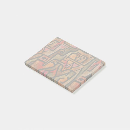 Klee Abstract Bos Expressionistische Moderne Kunst Post-it® Notes (Schuin)