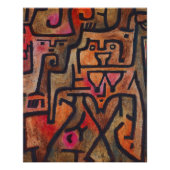 Klee Abstract Bos Expressionistische Moderne Kunst Poster (Voorkant)