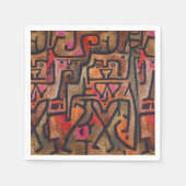 Klee Abstract Bos Expressionistische Moderne Kunst Servetten (Voorkant)