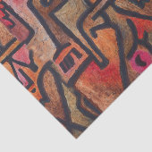 Klee Abstract Bos Expressionistische Moderne Kunst Tissuepapier (Detail)