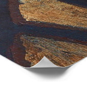 Klee Abstract Rood Abstract Expressionistische Nat Poster (Hoek)