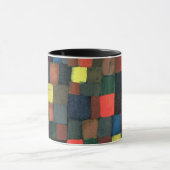 Klee - Abstracte Kleurharmonie met Vierkanten Mok (Midden)